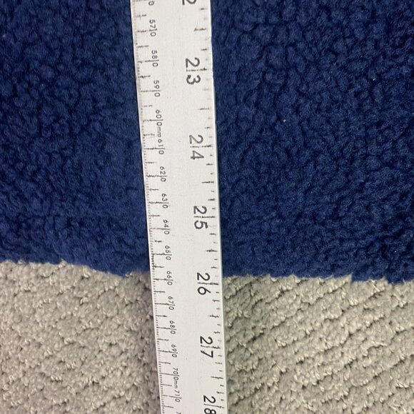 Vineyard Vines Reversible Fleece Plaid Vest Women's XL Blue Green Scotch Check - Picture 14 of 15